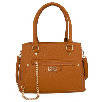 Women's shoulder bag 25119-1206-CA in Camel Colour Women's shoulder bag 25119-1206-CA in Camel Colour