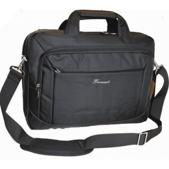 Prognose 16120 Herentas in het zwart (Forecast 16120 Men's Briefcase in Black)