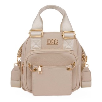 Cream women's backpack 25120-1101-CR Cream women's backpack 25120-1101-CR