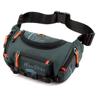 Mannen heuptas 5130 Groen (Men's waist bag 5130 Green)